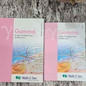 Math-U-See Gamma Instruction Manual and DVD